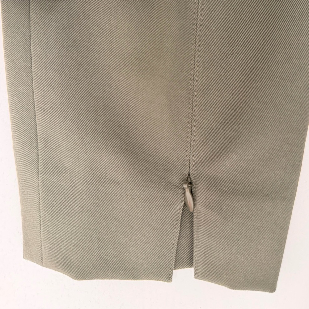 Theory Olive Stretch Slim Women's Ankle Pants, size 6 - Picture 8 of 8